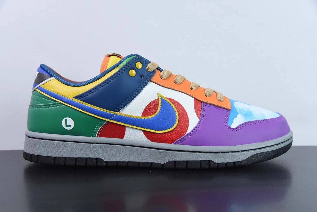Dunk Low “What the Super Mario” by Air Jordan