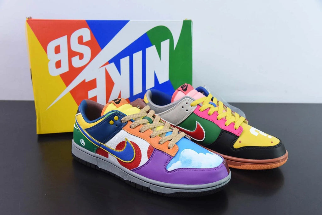 Dunk Low “What the Super Mario” by Air Jordan