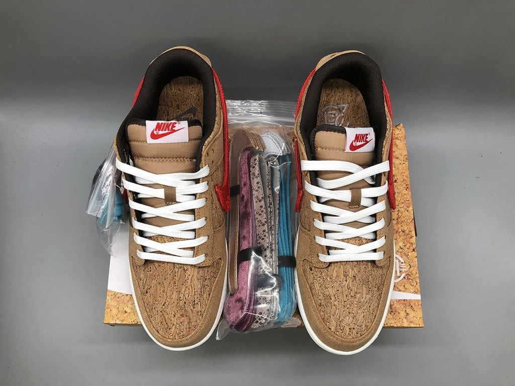 Dunk Low SP CLOT Cork by Air Jordan