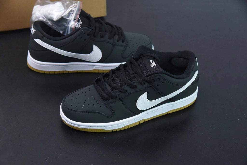 SB Dunk Low Orange Label Black White Gum by Air Jordan