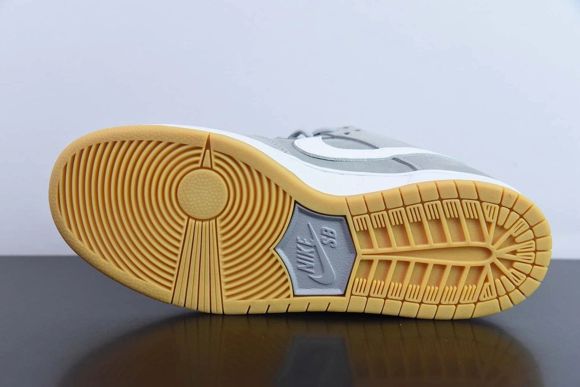 SB Dunk Low Pro ISO Orange Label Wolf Grey Gum by Air Jordan