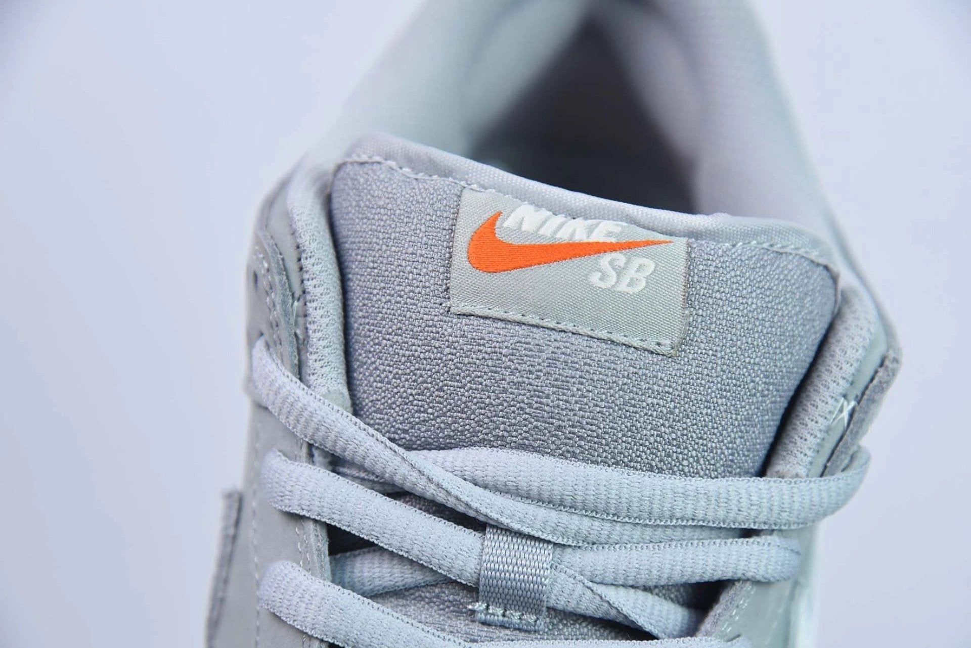 SB Dunk Low Pro ISO Orange Label Wolf Grey Gum by Air Jordan
