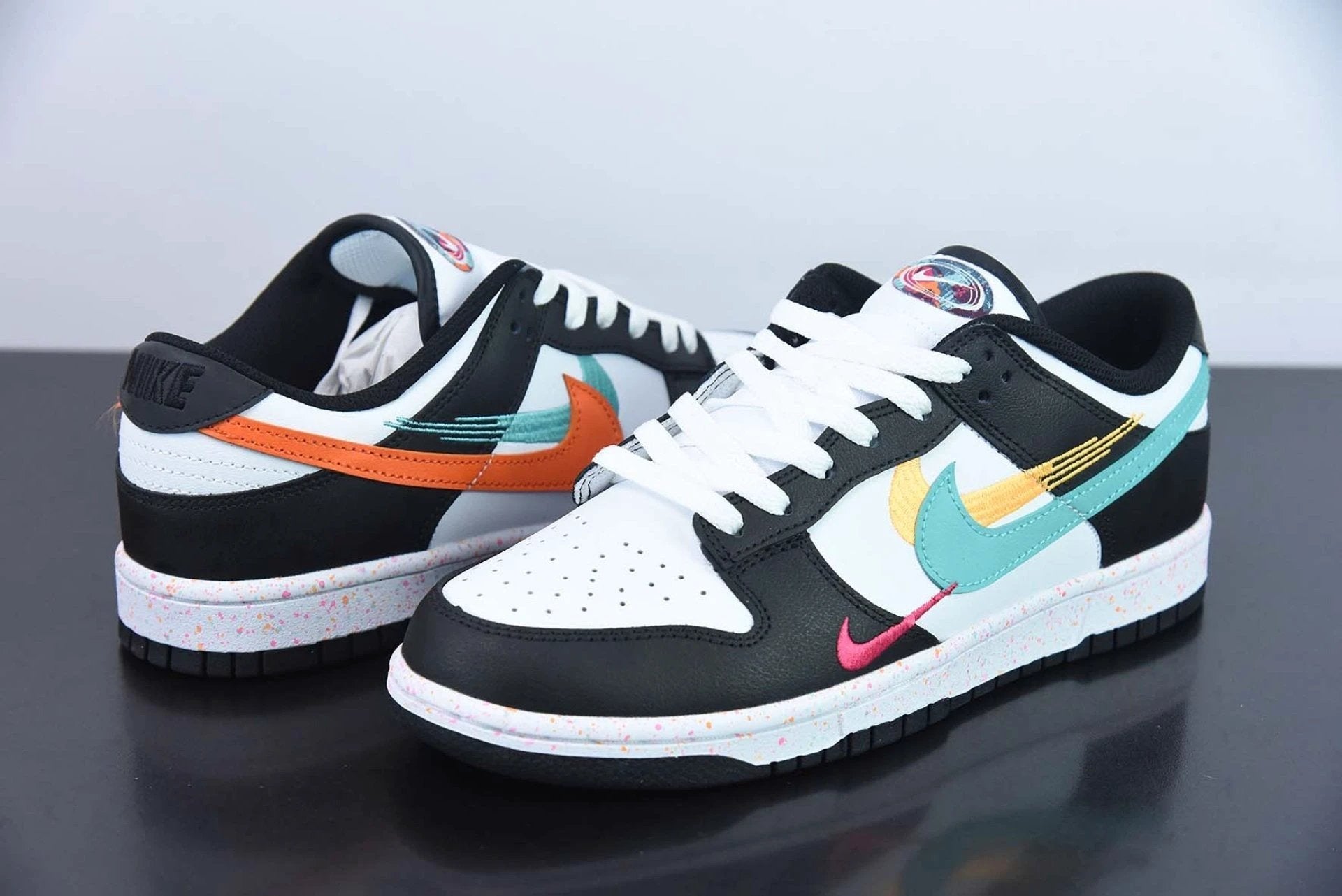 Dunk Low Multiple Swooshes White Washed Teal by Air Jordan