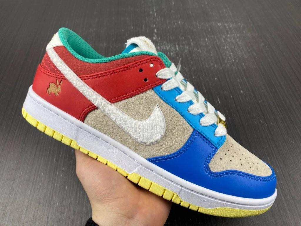 Dunk Low Retro PRM Year of the Rabbit Blue Orange Cream by Air Jordan