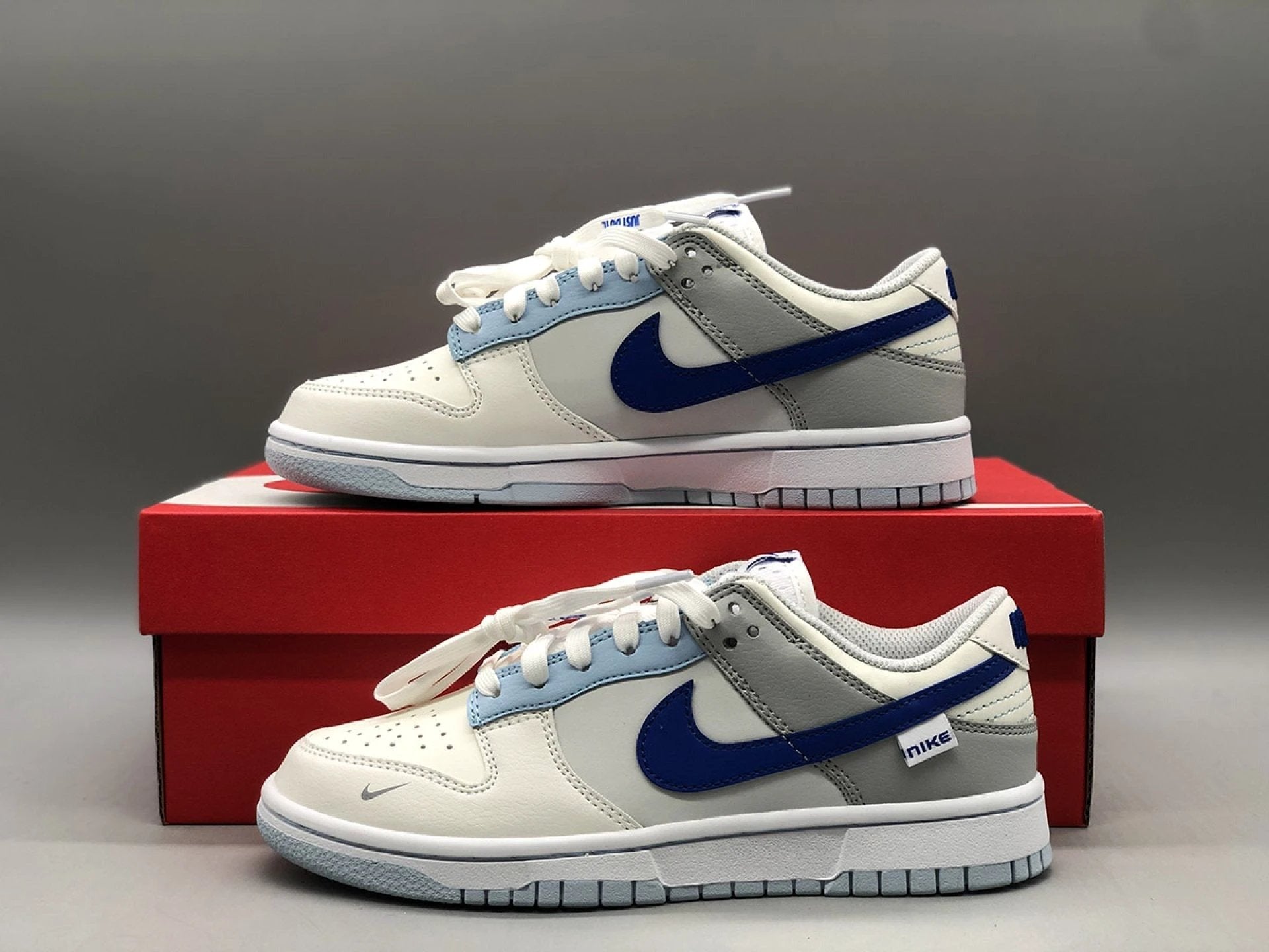 Dunk Low Ivory Hyper Royal by Air Jordan