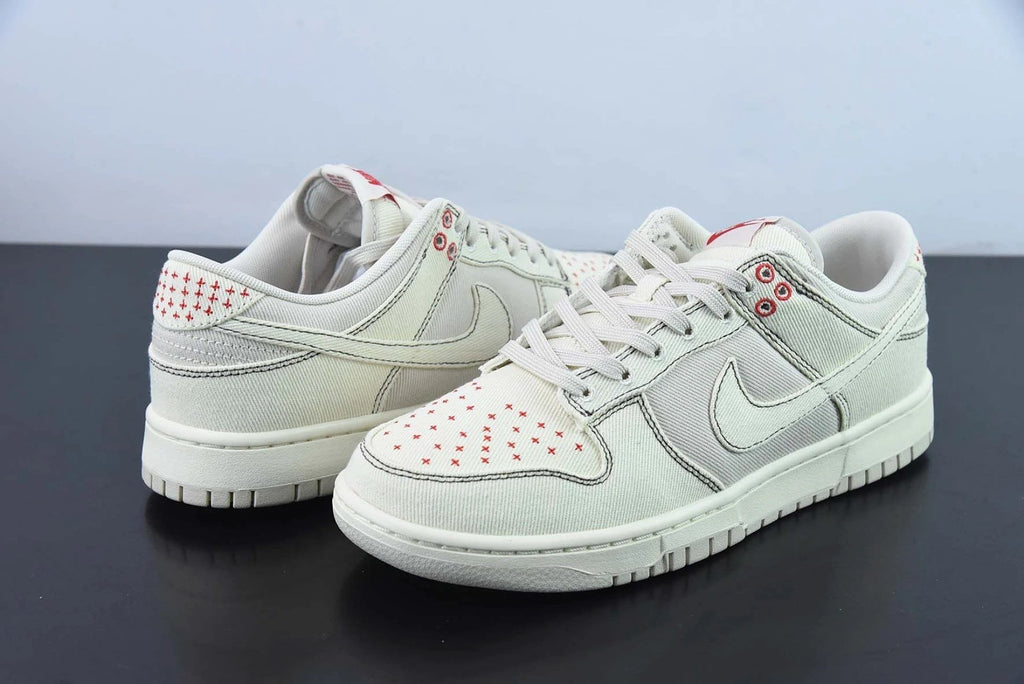 Dunk Low Light Orewood Brown Sashiko by Air Jordan
