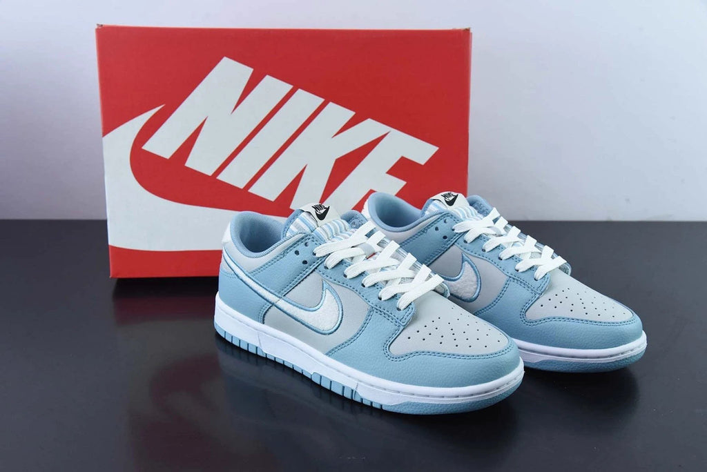 Dunk Low Retro Fleece Swoosh Worn Blue by Air Jordan