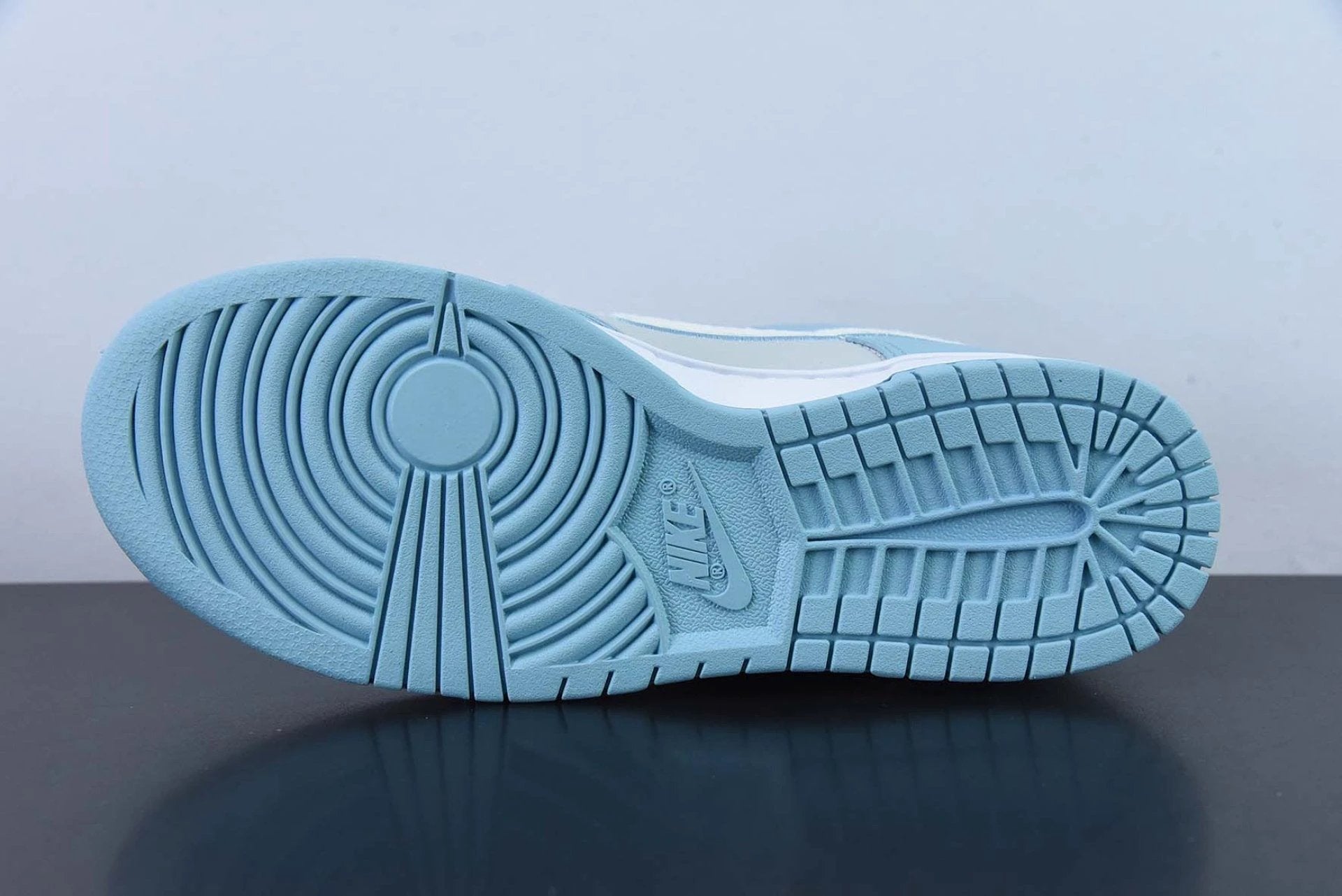 Dunk Low Retro Fleece Swoosh Worn Blue by Air Jordan
