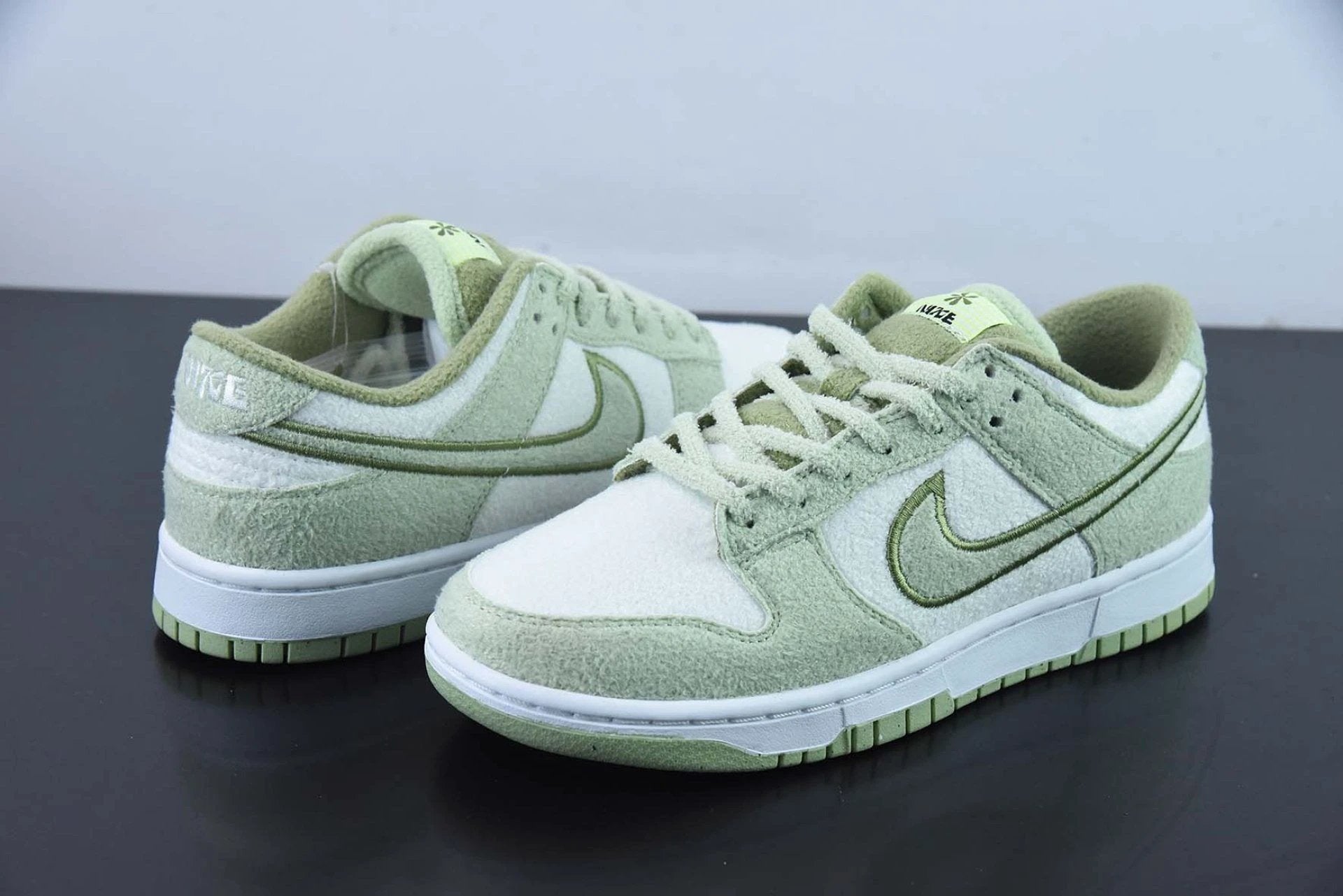 Dunk Low SE Fleece Pack Honeydew by Air Jordan