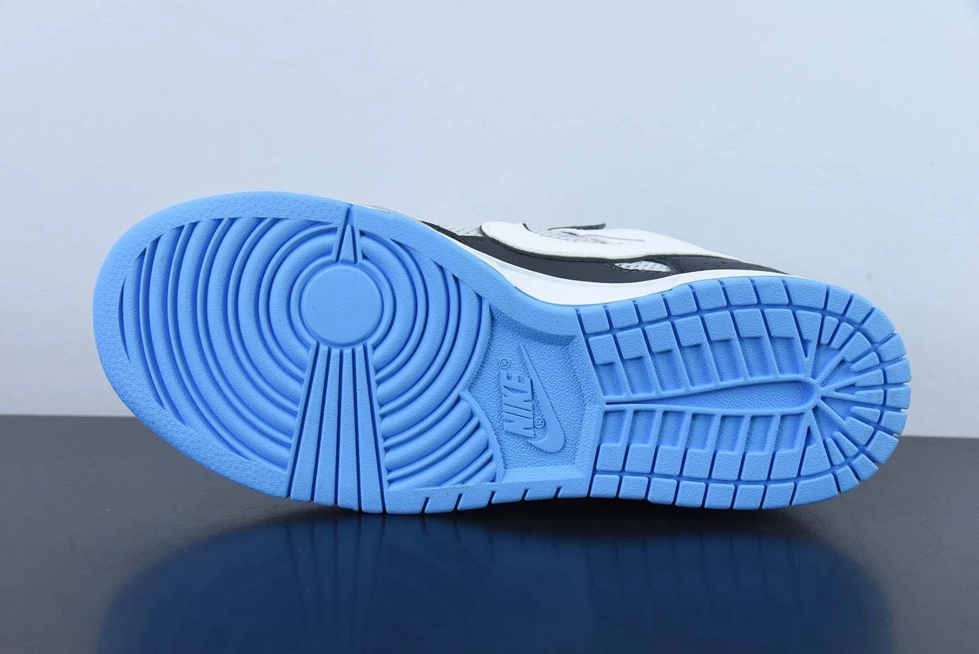 Dunk Low Scrap Black Neutral Grey University Blue White by Air Jordan