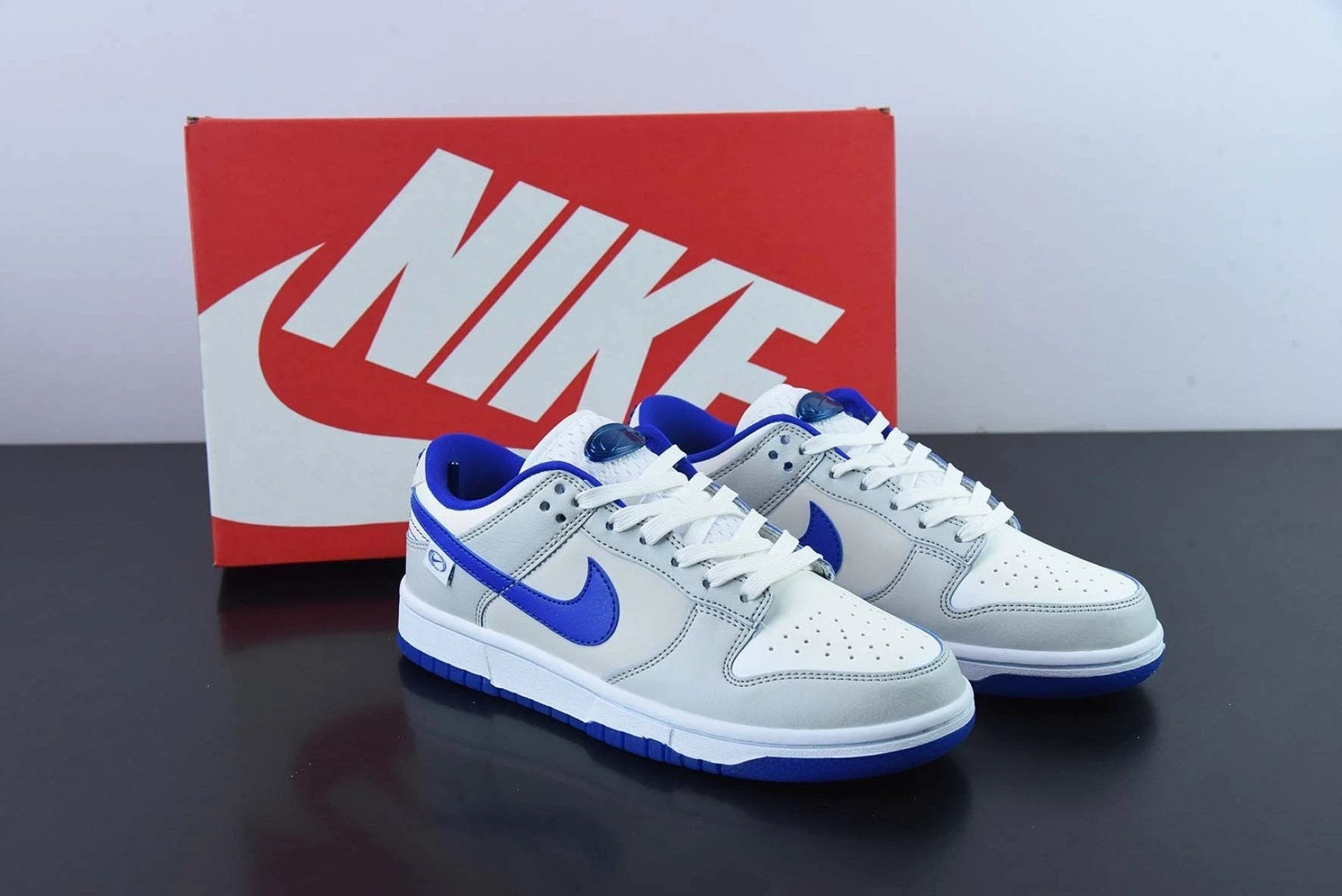 Dunk Low Worldwide White Blue by Air Jordan