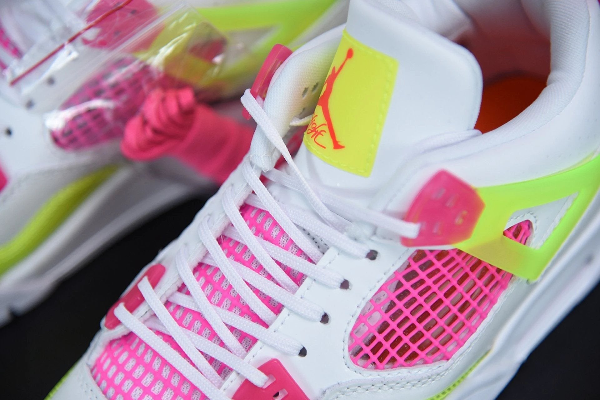 Air Jordan 4 Retro White Lemon Pink by Air Jordan