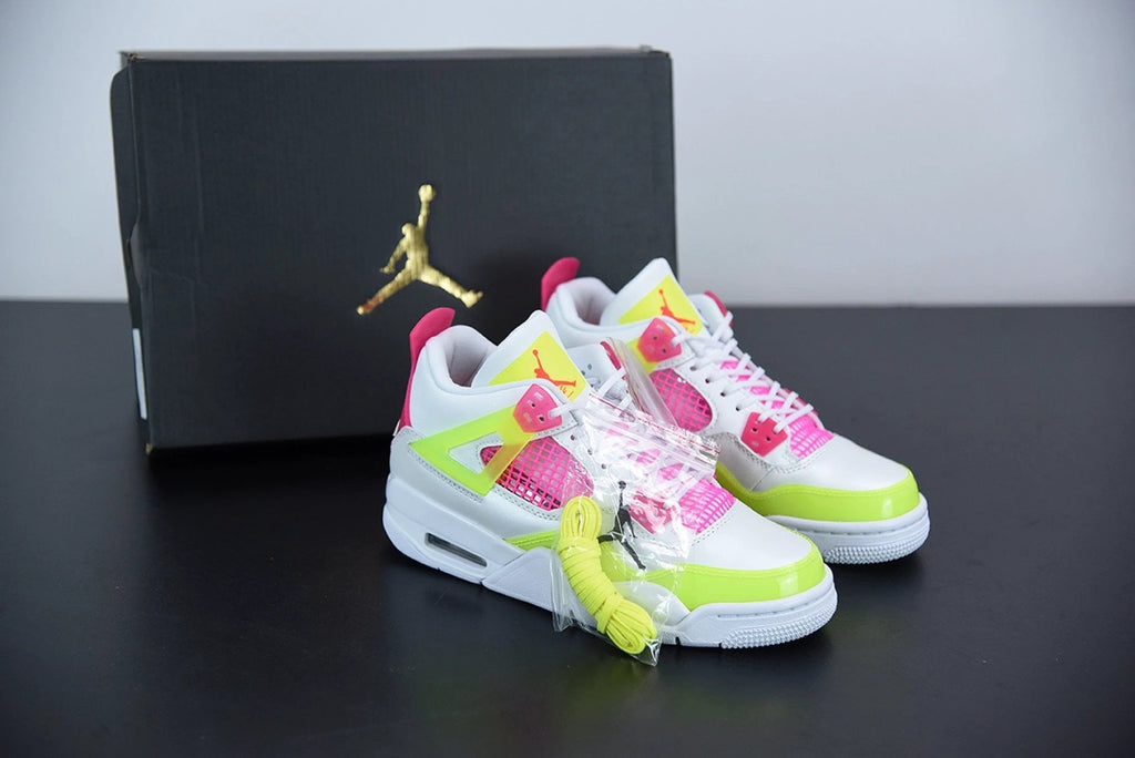 Air Jordan 4 Retro White Lemon Pink by Air Jordan