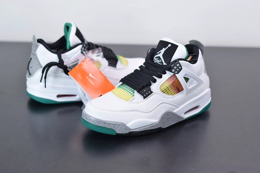 Air Jordan 4 Retro Lucid Green Rasta by Air Jordan