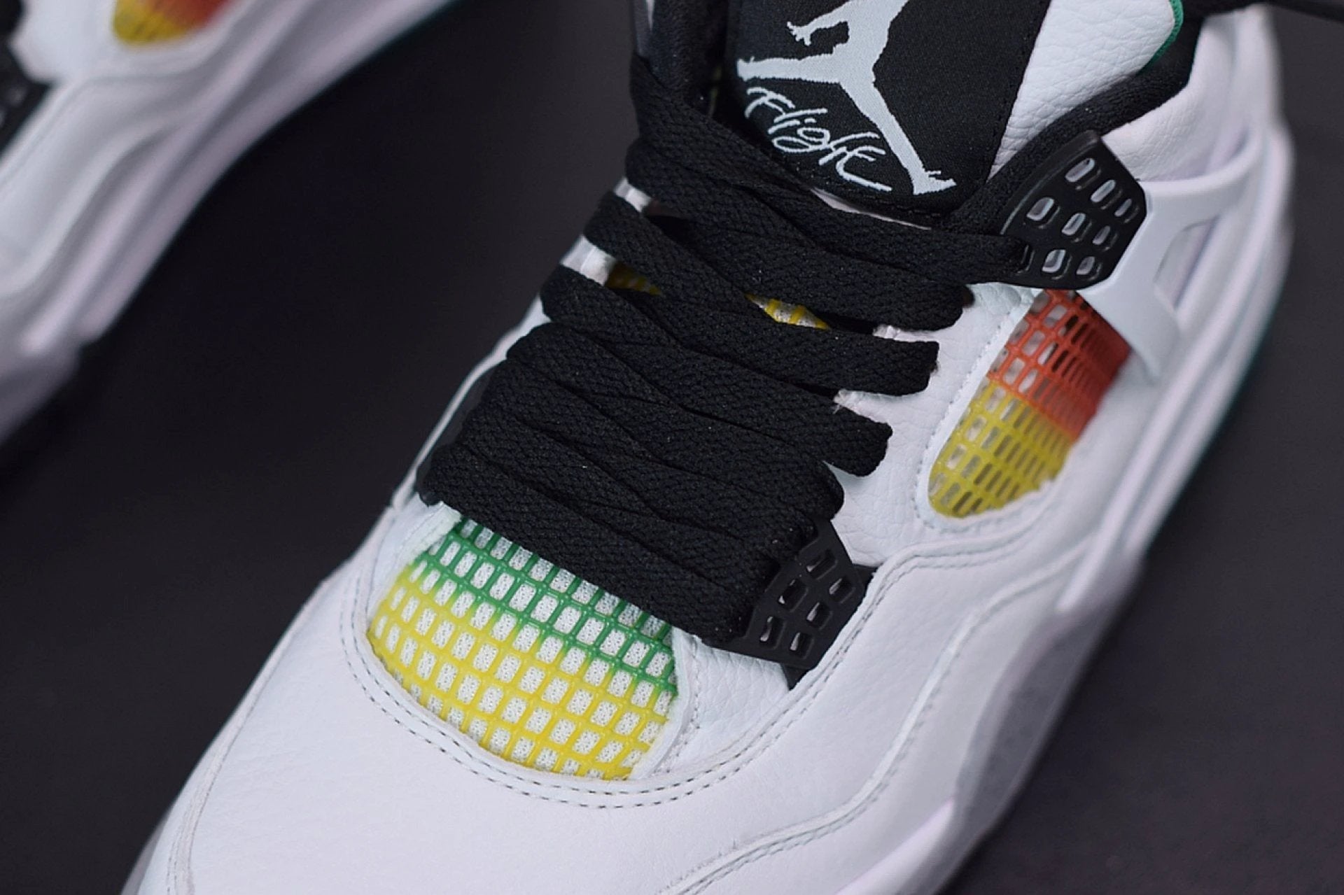 Air Jordan 4 Retro Lucid Green Rasta by Air Jordan