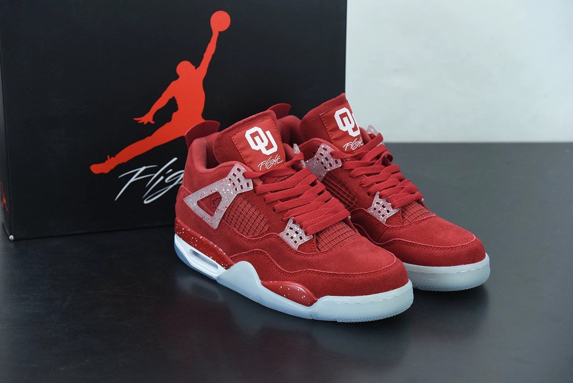 Air Jordan 4 Retro Oklahoma Sooners PE by Air Jordan