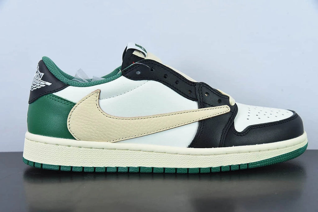 Travis Scott x Air Jordan 1 Low Black And Green DM7866-128 by Air Jordan