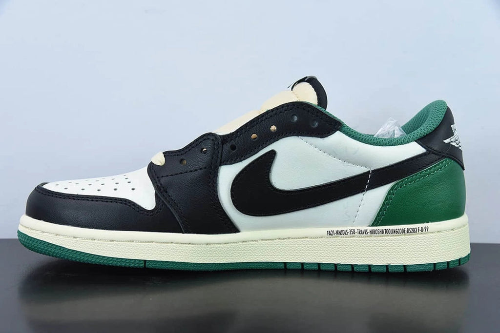 Travis Scott x Air Jordan 1 Low Black And Green DM7866-128 by Air Jordan