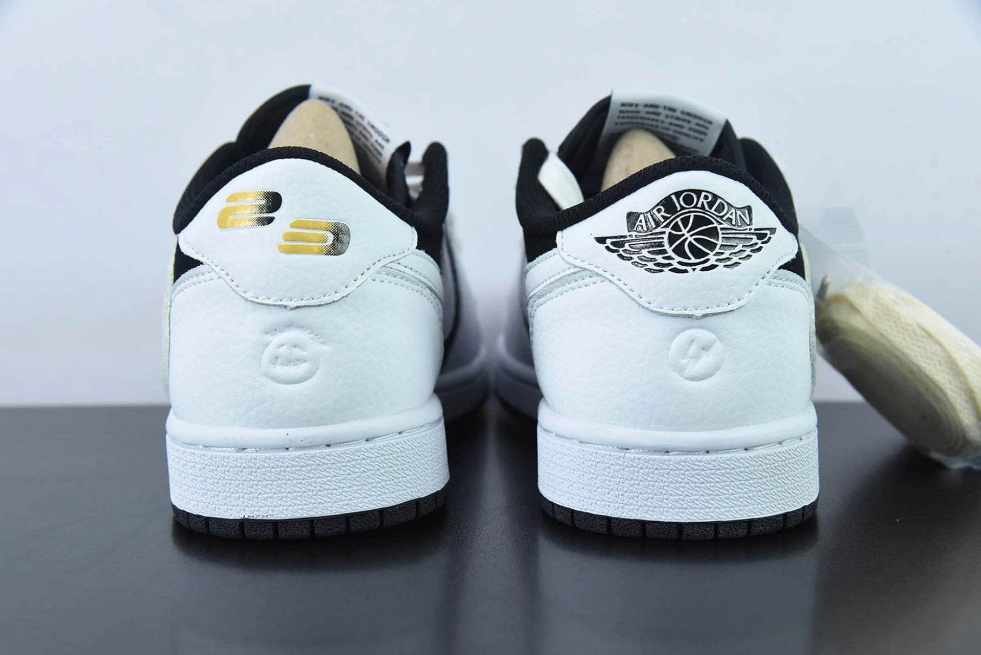 Travis Scott x Air Jordan 1 Low Black and White Panda Low DM7866-101c by Air Jordan