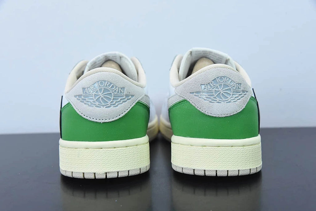 Travis Scott x Fragment x Nike Air Jordan 1 Low White Sail Green DM7866-716 by Air Jordan