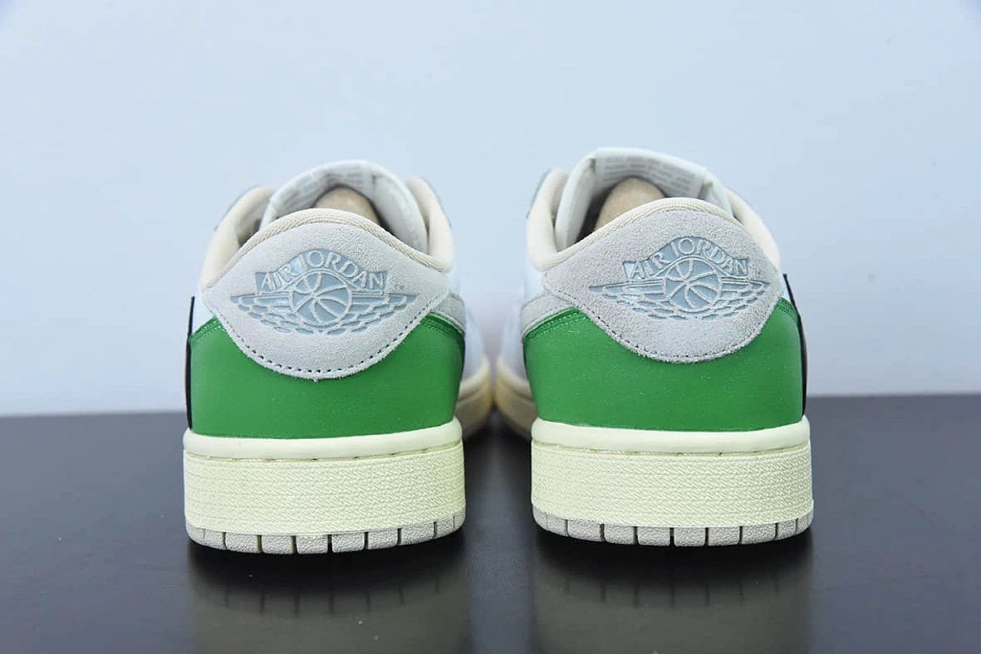 Travis Scott x Fragment x Nike Air Jordan 1 Low White Sail Green DM7866-716 by Air Jordan