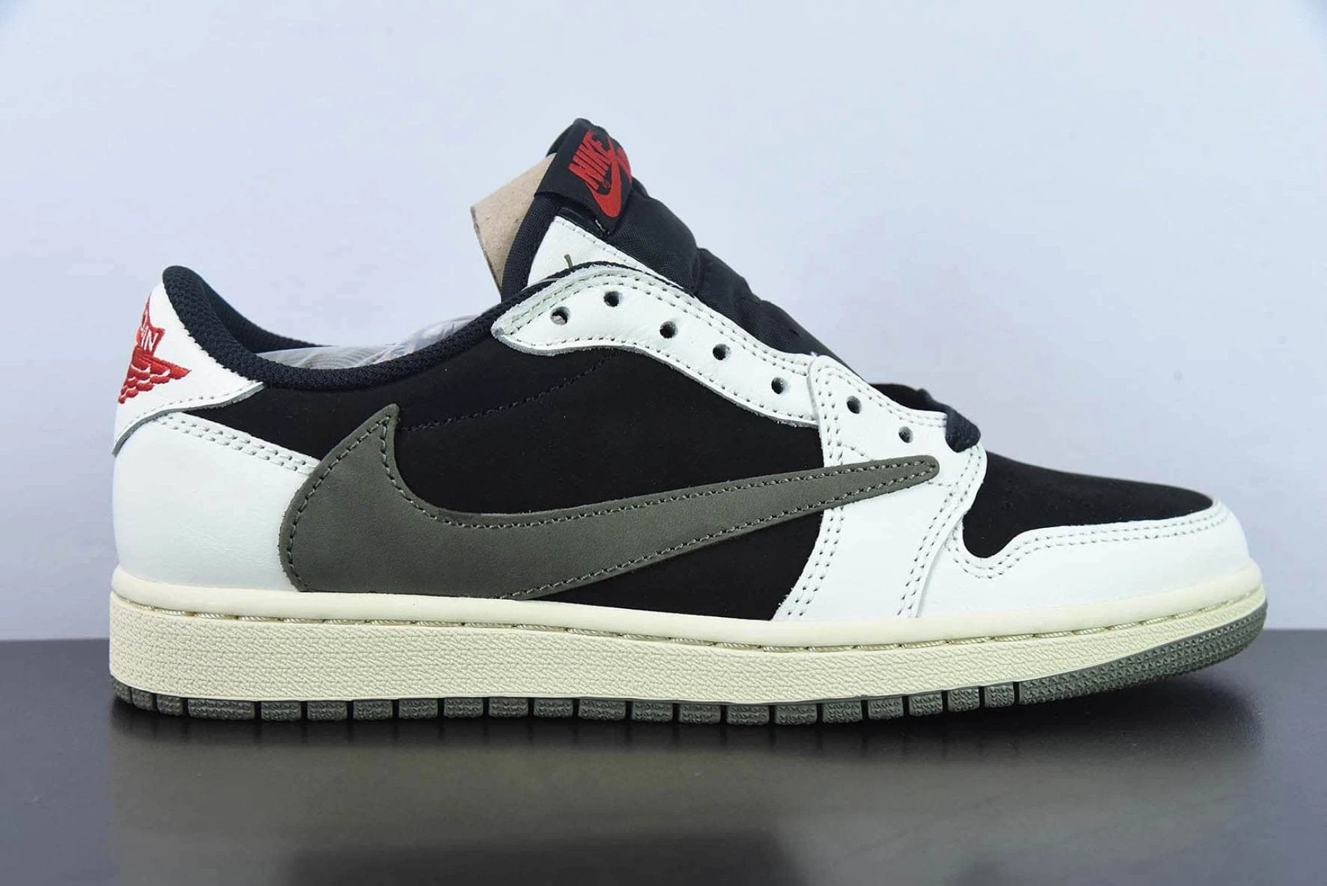 Air Jordan 1 Retro Low OG SP Travis Scott Olive by Air Jordan
