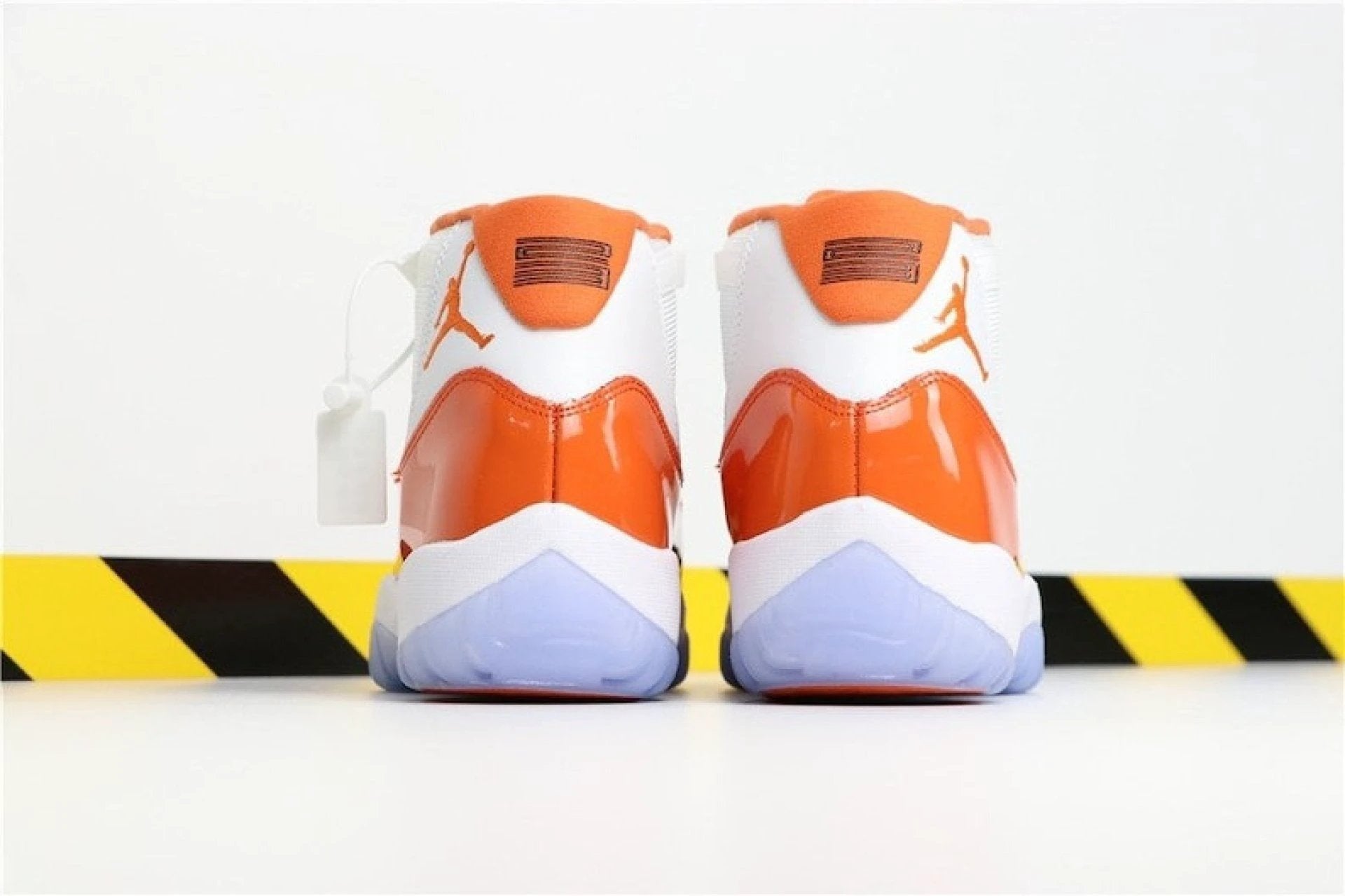Air Jordan 11 ‘florida Gators’ White Orange Sneakers by Air Jordan