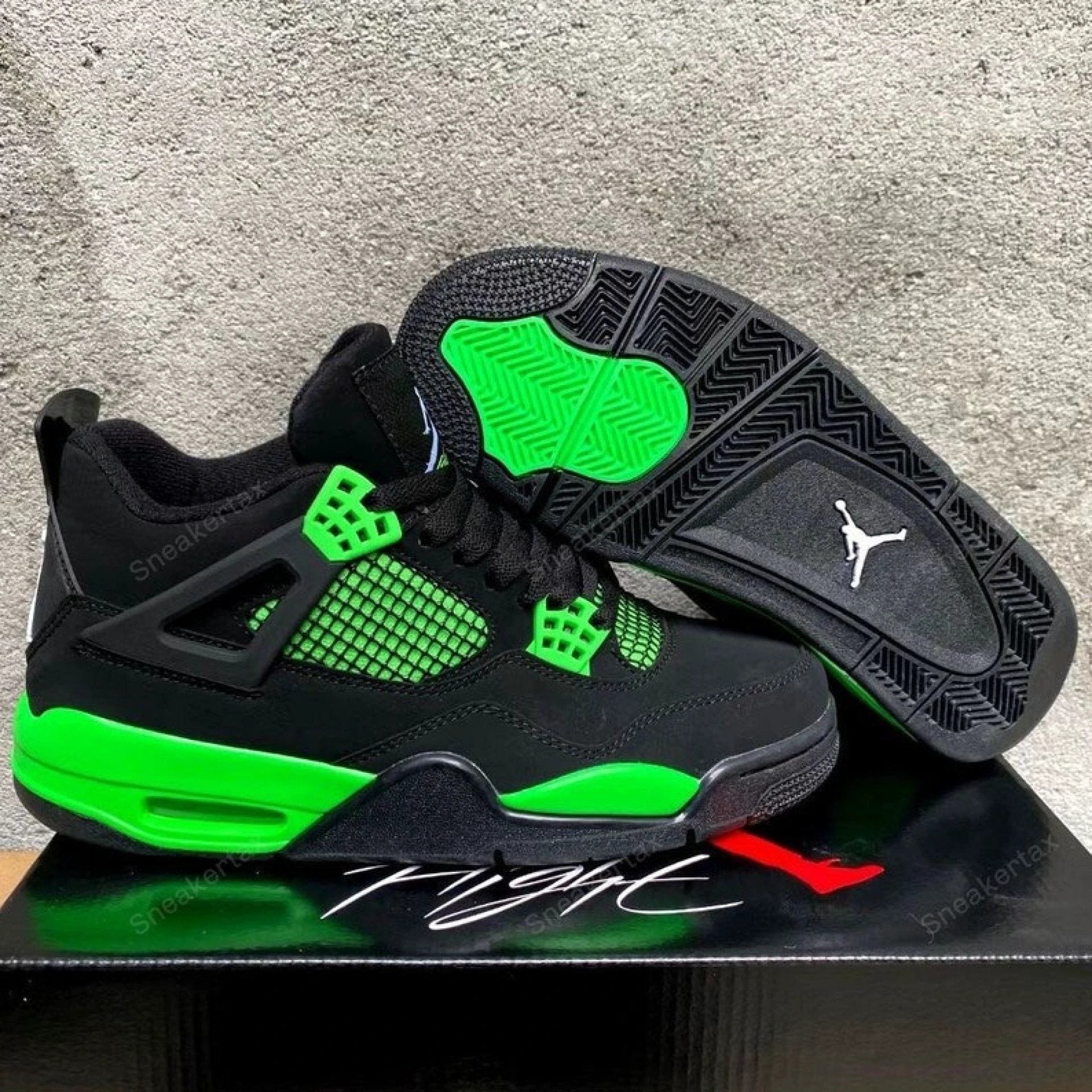 Air Jordan 4 “Volt” Green Thunder by Air Jordan