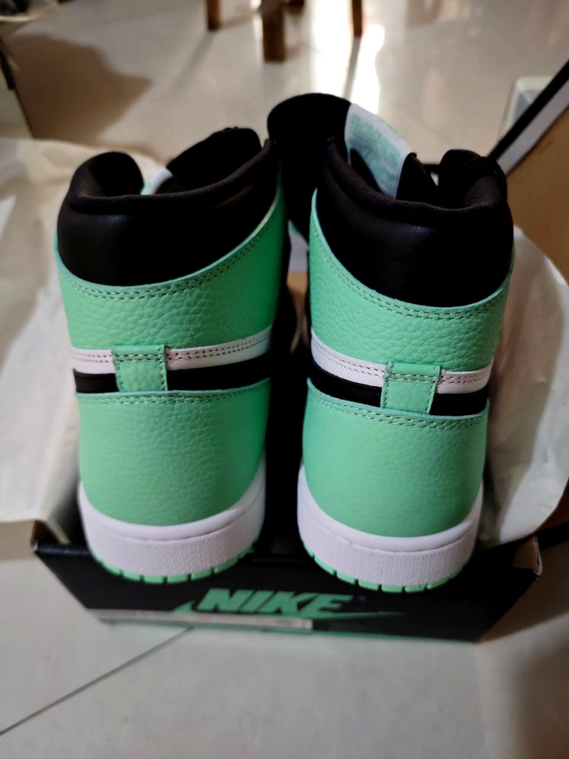 Air Jordan 1 High OG Green Glow DZ5485-130 by Air Jordan