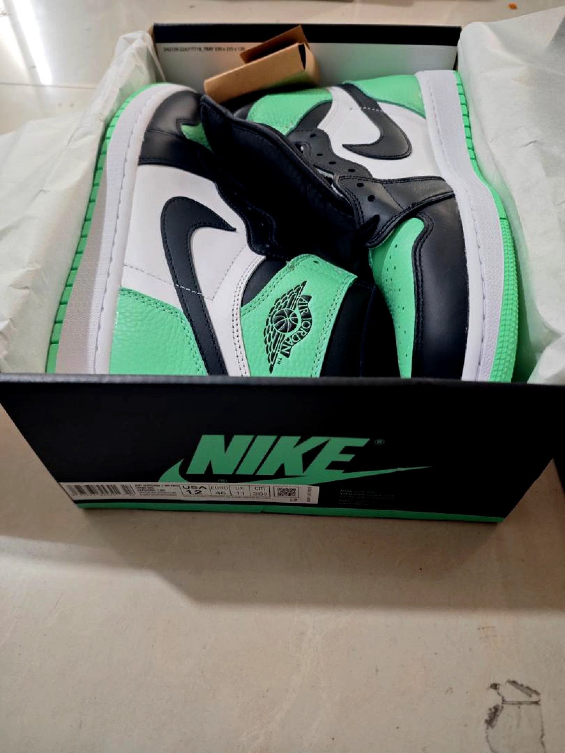 Air Jordan 1 High OG Green Glow DZ5485-130 by Air Jordan