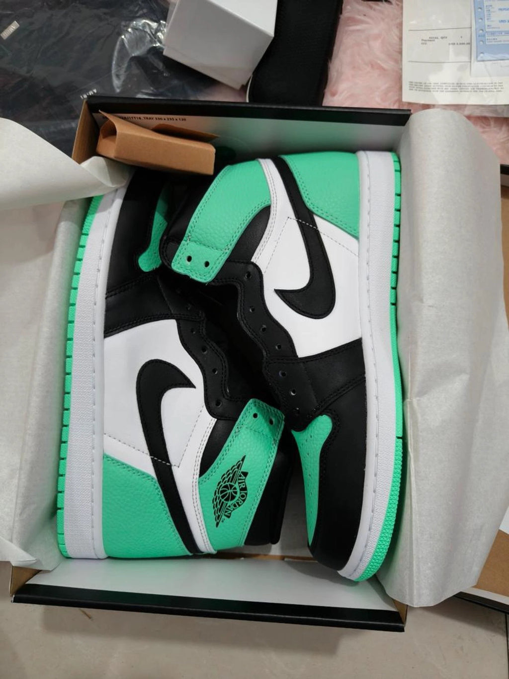 Air Jordan 1 High OG Green Glow DZ5485-130 by Air Jordan