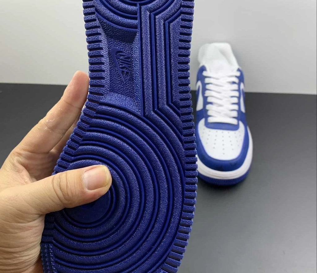Air Force 1 Low “Monogram Off-White Blue White” by Air Jordan