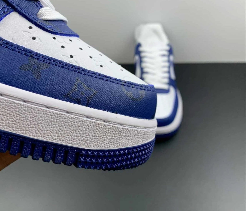 Air Force 1 Low “Monogram Off-White Blue White” by Air Jordan