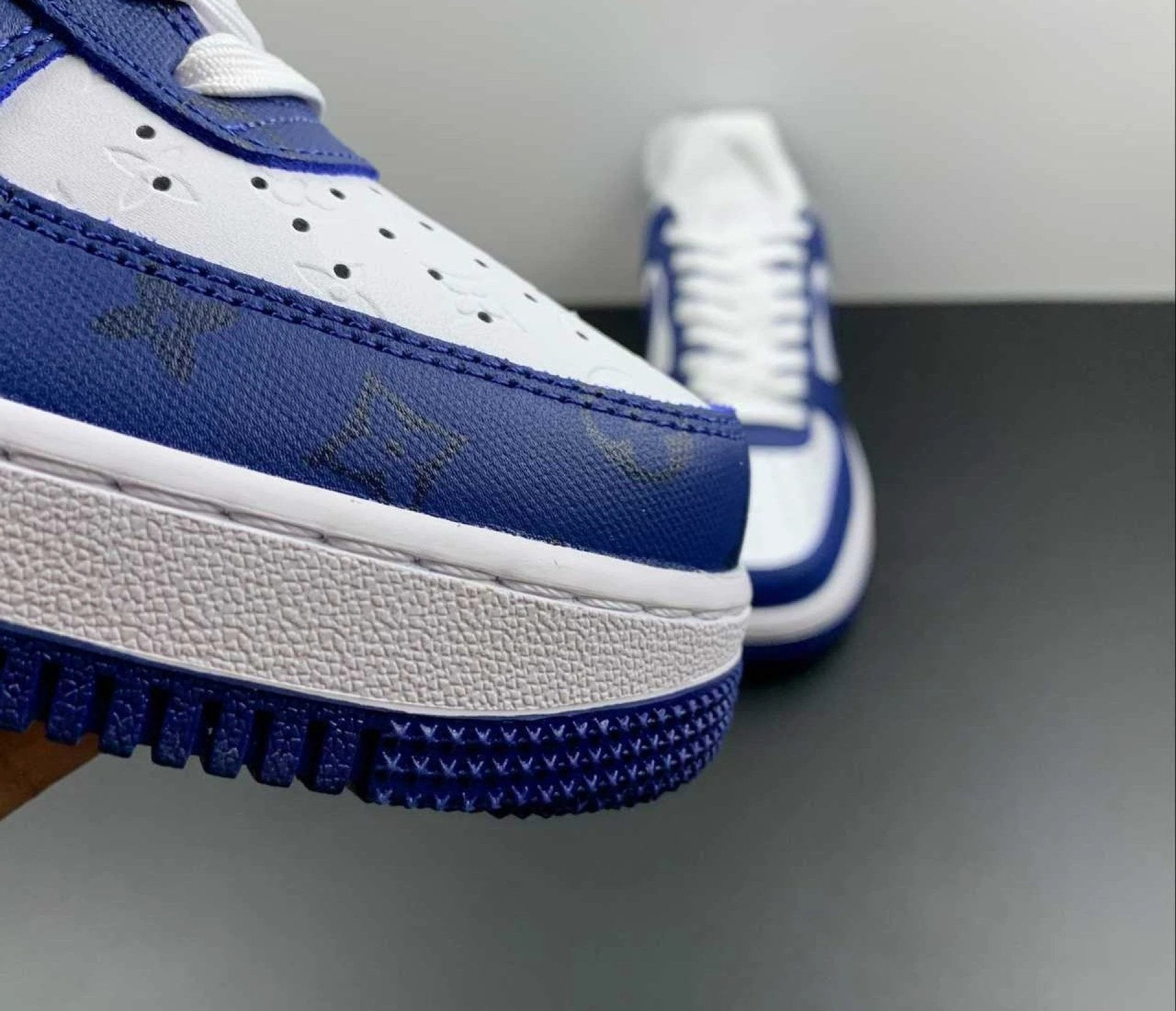 Air Force 1 Low “Monogram Off-White Blue White” by Air Jordan