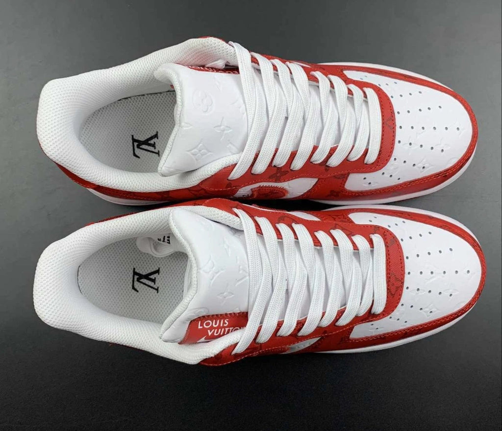 Air Force 1 Low “Monogram Red Off-White” by Air Jordan