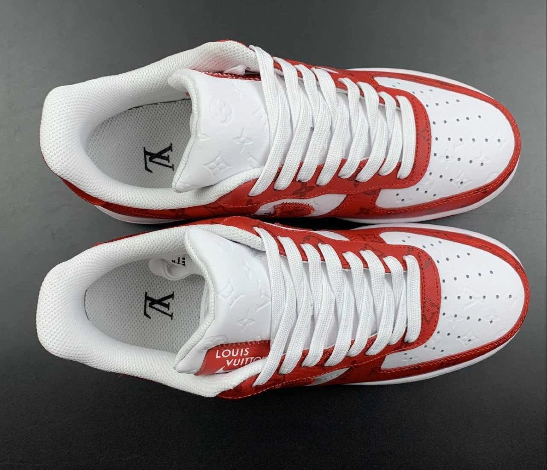 Air Force 1 Low “Monogram Red Off-White” by Air Jordan