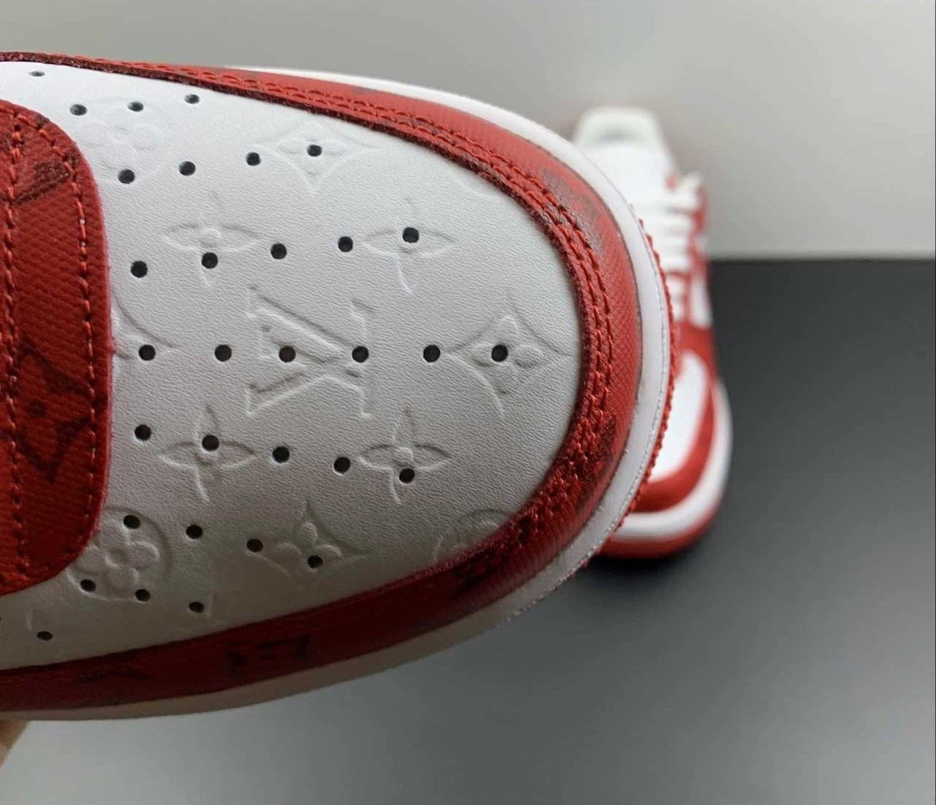 Air Force 1 Low “Monogram Red Off-White” by Air Jordan