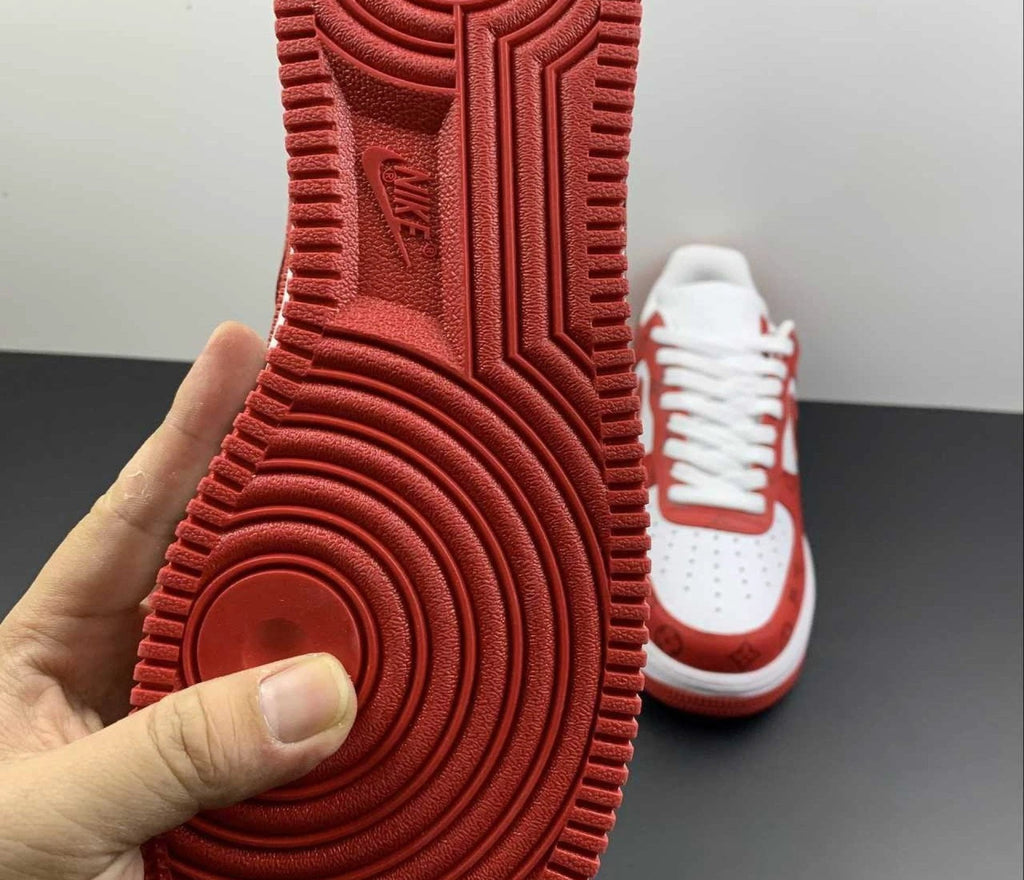 Air Force 1 Low “Monogram Red Off-White” by Air Jordan