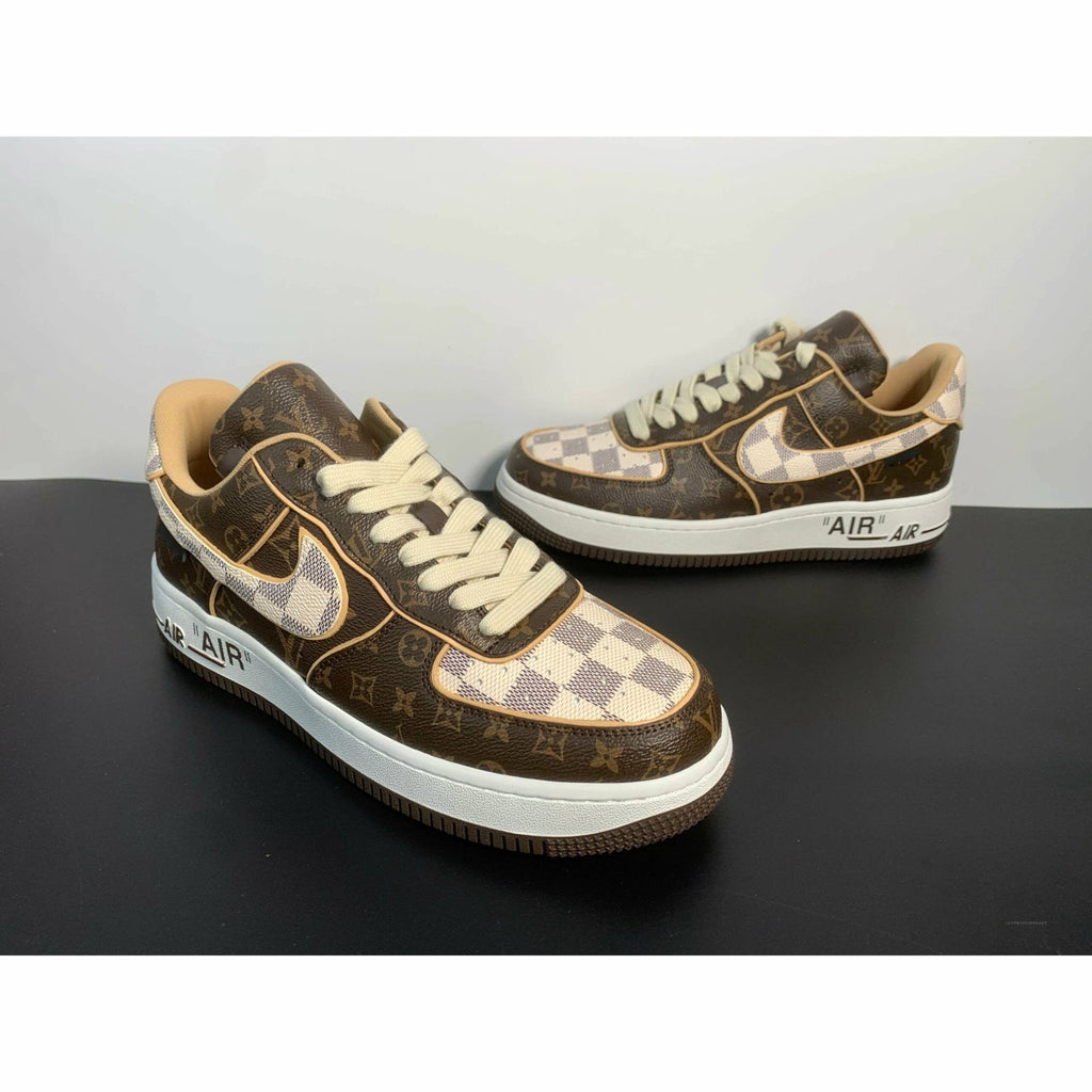 Air Force 1 Low “Monogram Brown Off-White” by Air Jordan