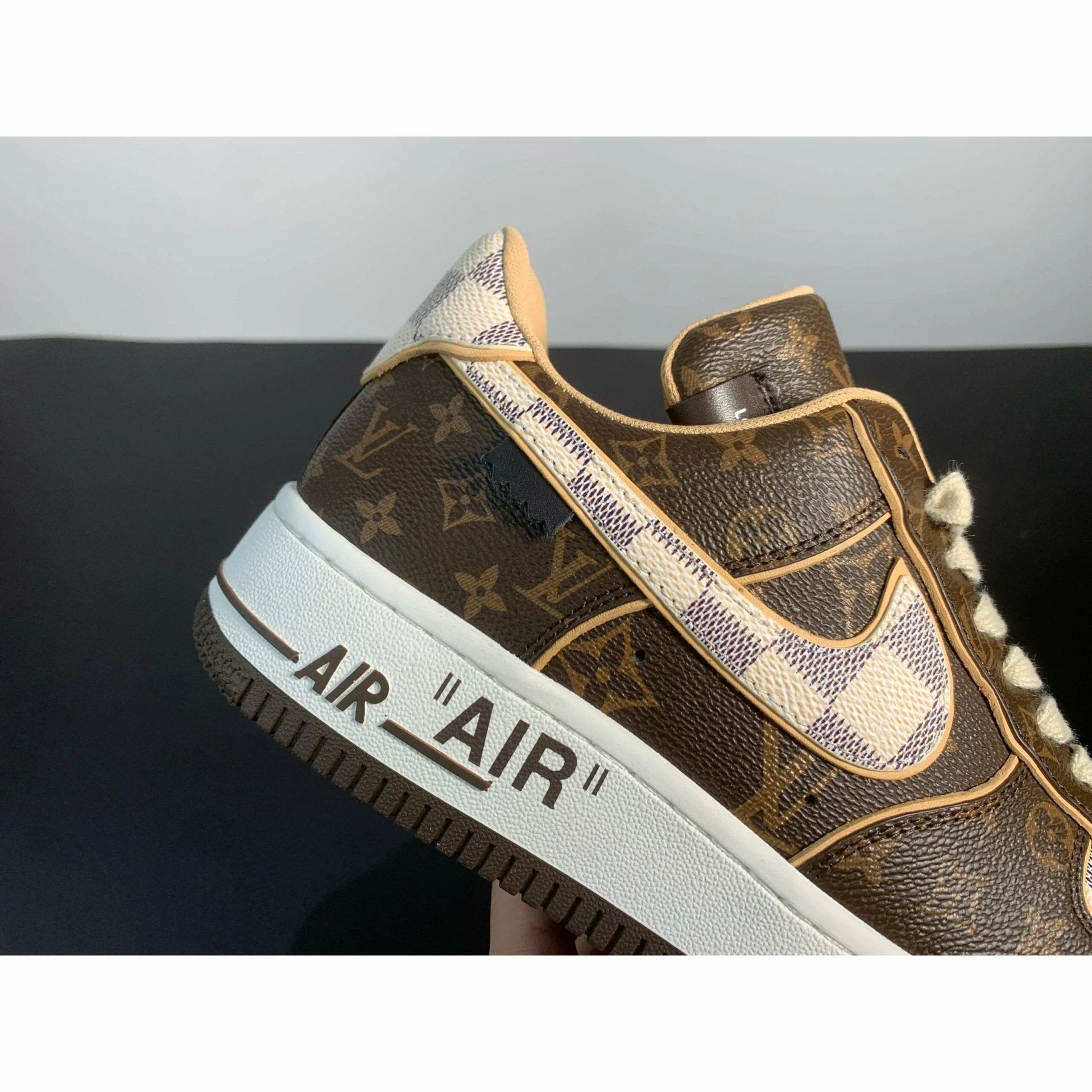 Air Force 1 Low “Monogram Brown Off-White” by Air Jordan