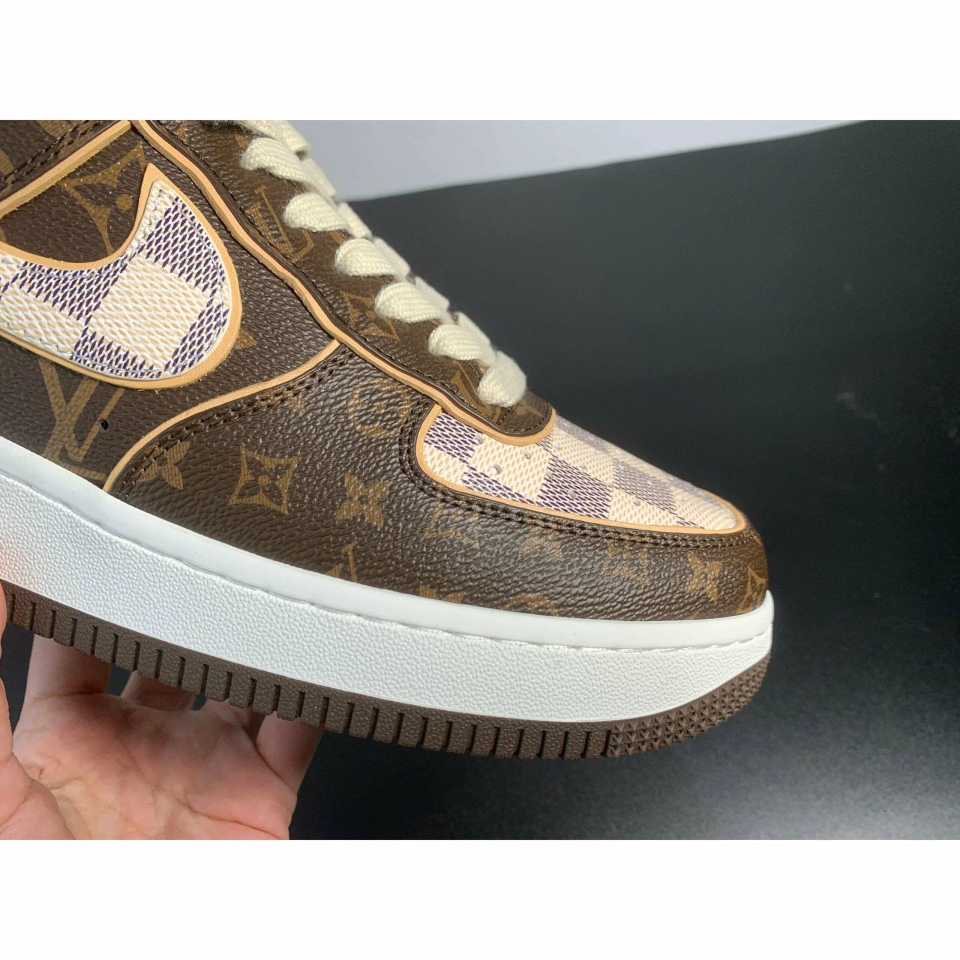 Air Force 1 Low “Monogram Brown Off-White” by Air Jordan
