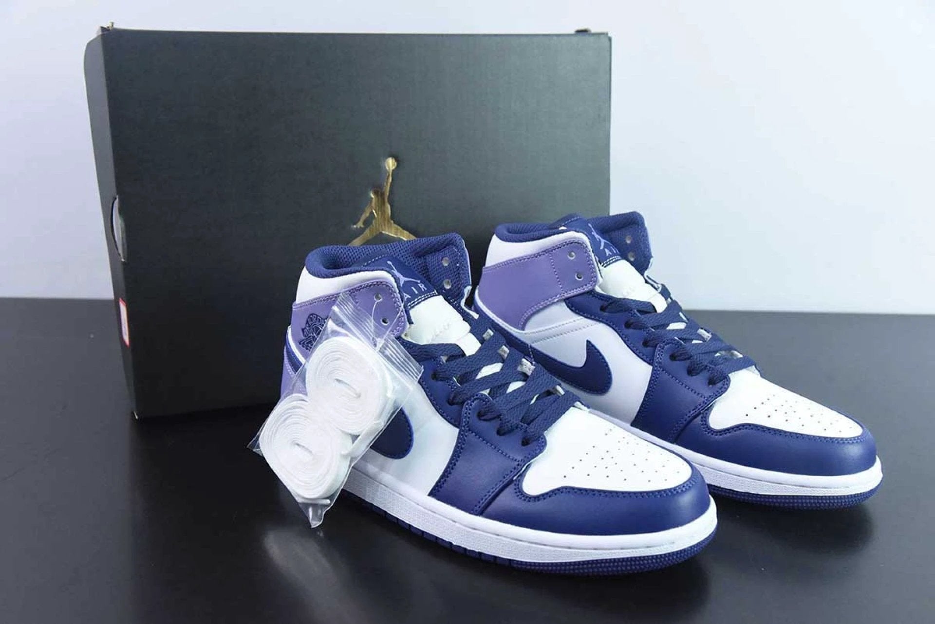 Air Jordan 1 Mid Blueberry by Air Jordan