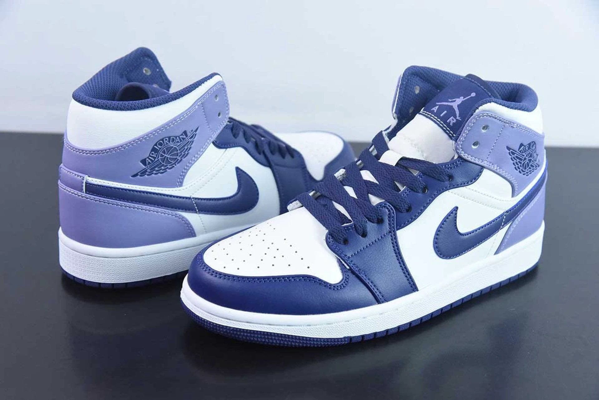 Air Jordan 1 Mid Blueberry by Air Jordan