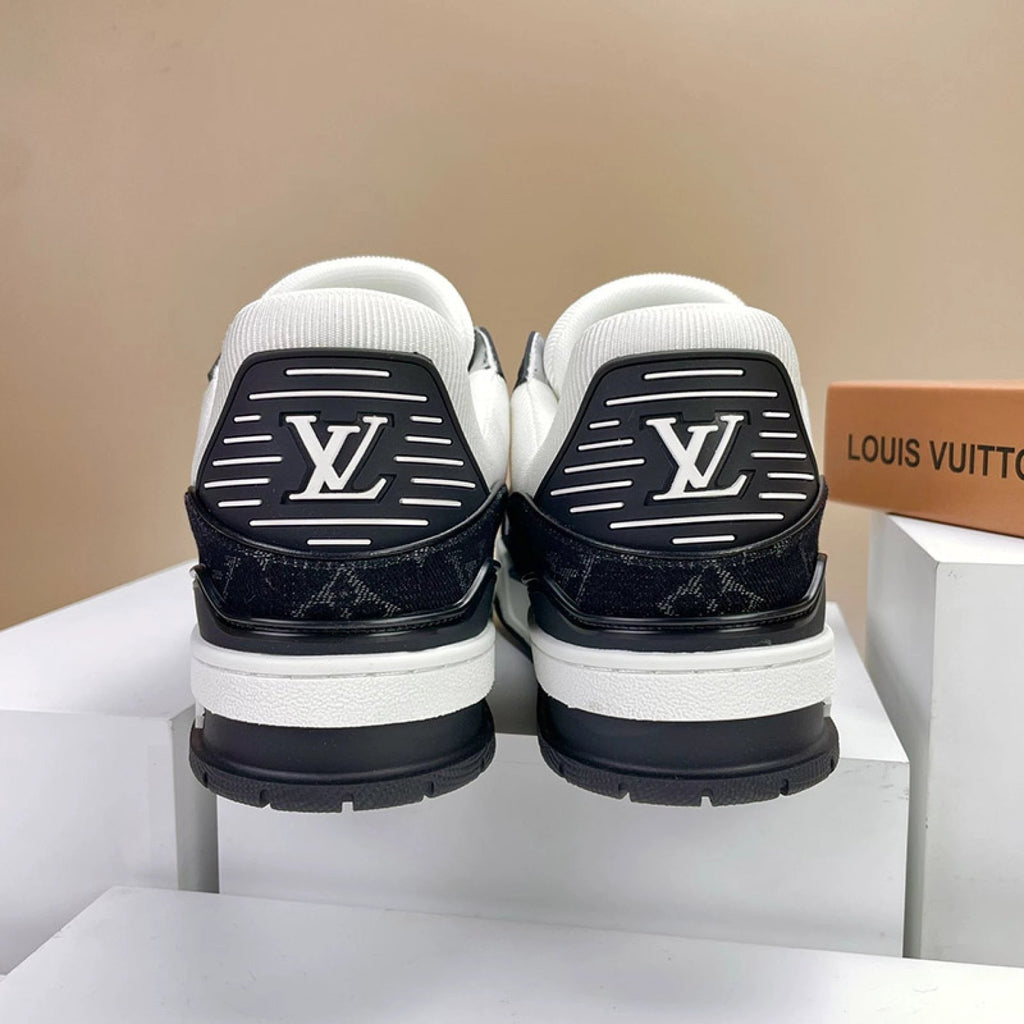 Luxury Virgil Trainer Sneakers White Black by Air Jordan