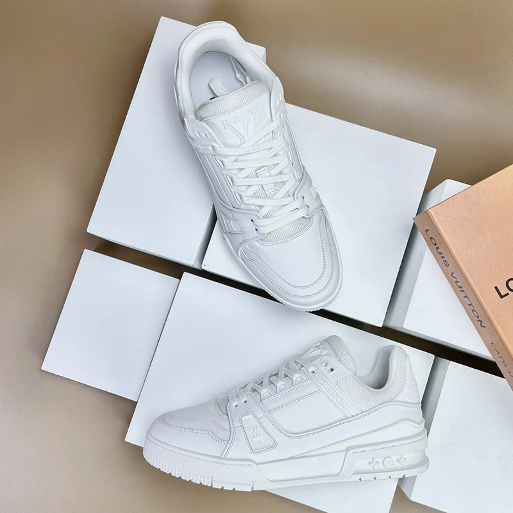 Luxury Virgil Trainer Sneakers White by Air Jordan
