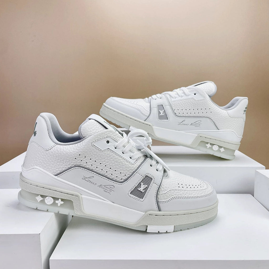 Luxury Virgil Trainer Sneakers White Signature by Air Jordan