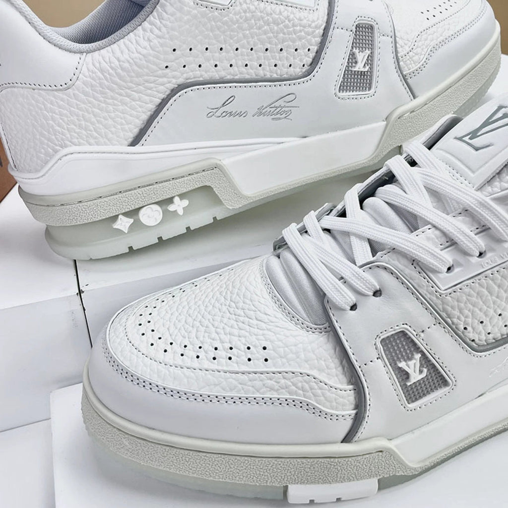 Luxury Virgil Trainer Sneakers White Signature by Air Jordan