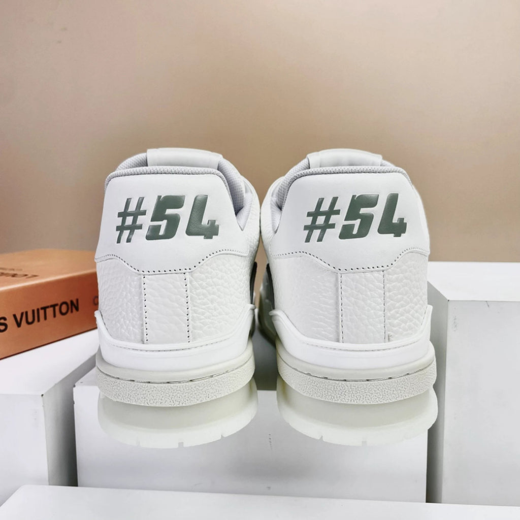 Luxury Virgil Trainer Sneakers White Signature by Air Jordan