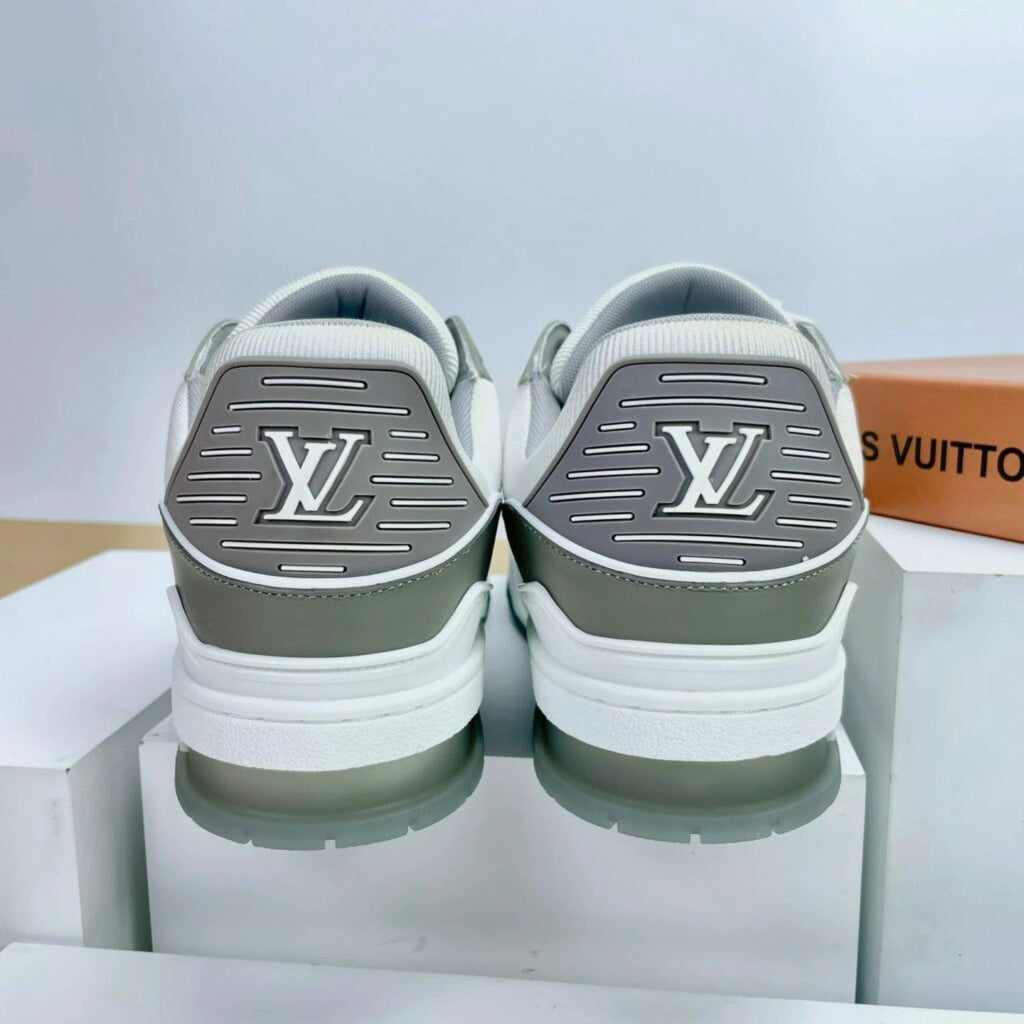 Luxury Virgil Trainer Sneakers Grey White by Air Jordan