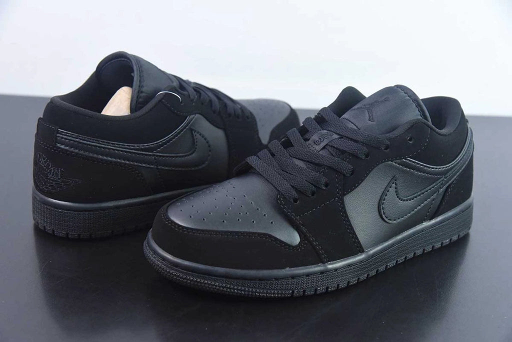 Air Jordan 1 Retro Low Triple Black by Air Jordan